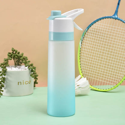 700ml frosted spray water cup outdoor sports kettle cooling water replenishment convenient advertising cup