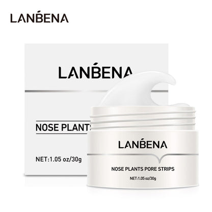 LANBENA Blackhead Nasal Mask with blackhead absorbing paper tear-off type to remove acne and clean nose for men and women