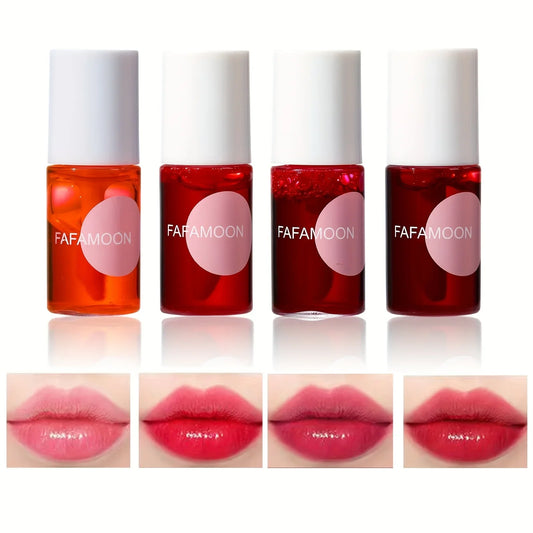 Lip Gloss, Long-Lasting Water Tint, Cup-Resistant Lip Stain, Hydrating Lip Makeup, Fruit Platter Series